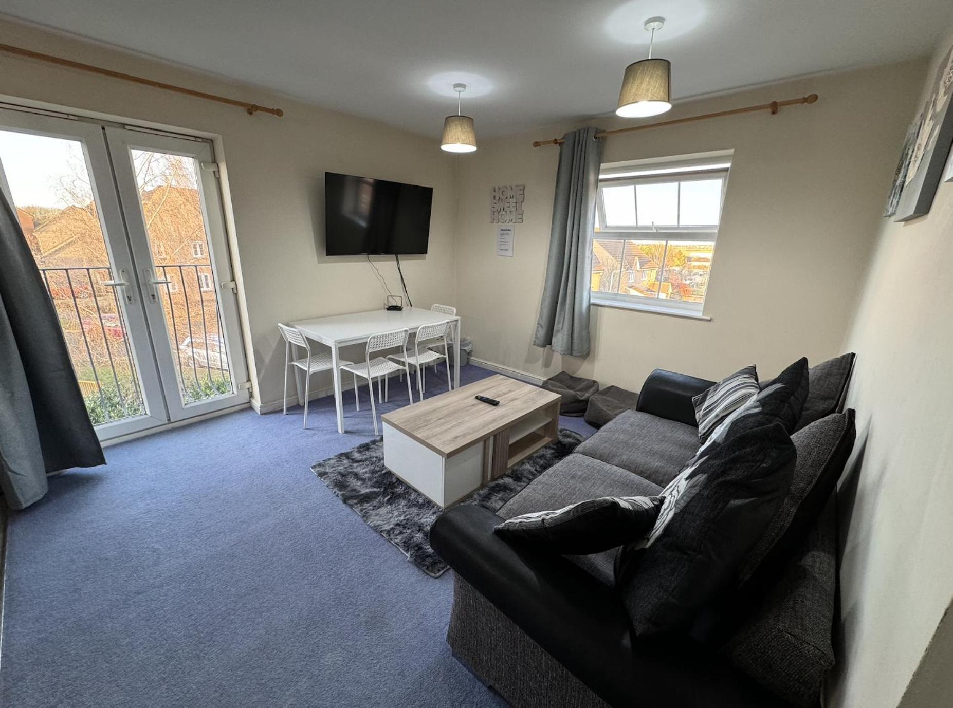 Modern Penthouse Lejlighed Wellingborough Eksteriør billede